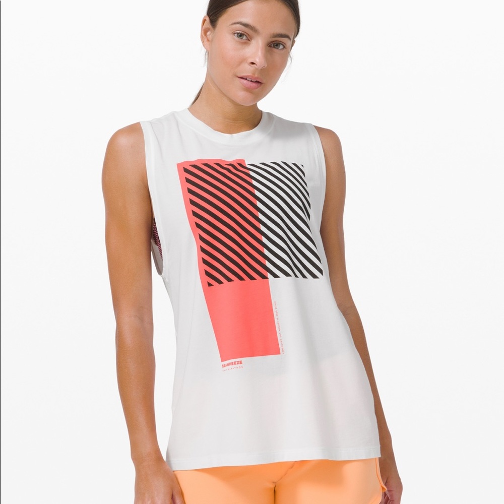 BNWT Lululemon Seawheeze Muscle Tank - Size 6